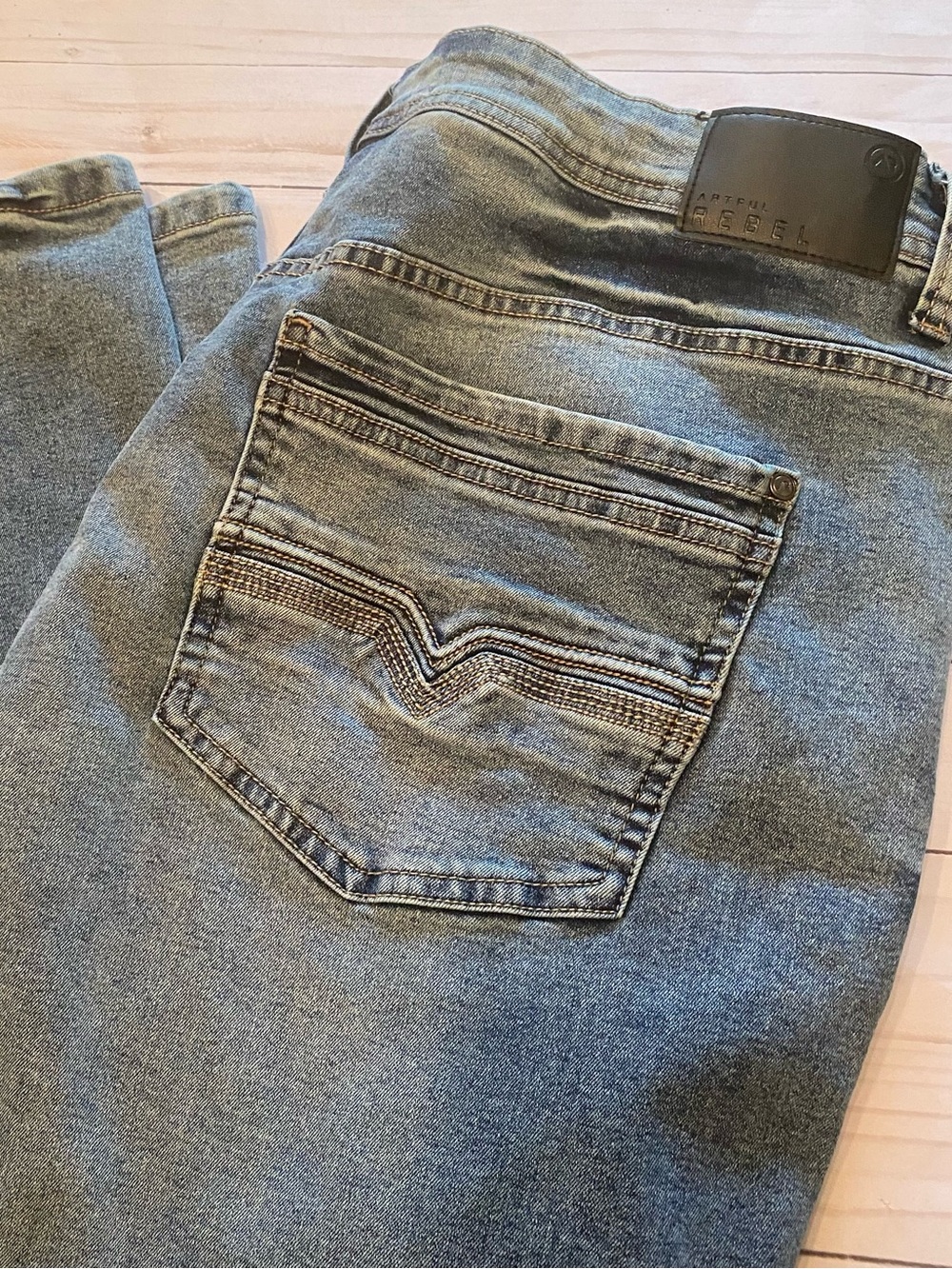 Men’s ARTFUL REBEL Denim Jeans Stretch 38x32